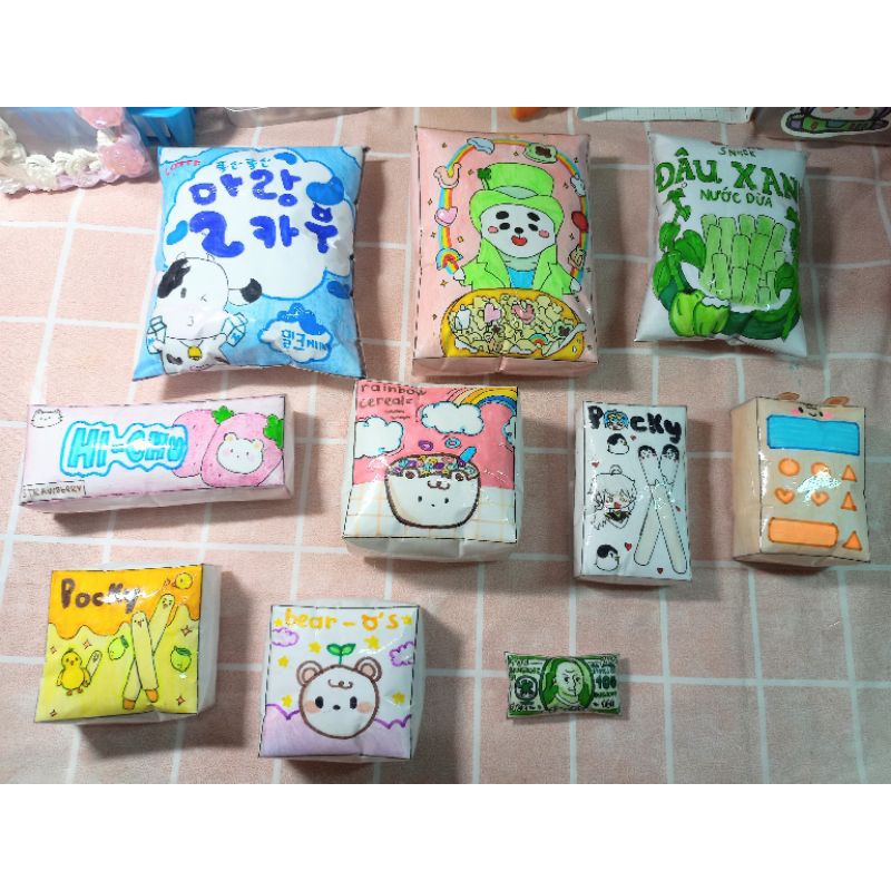 Squishy giấy dễ thương cute