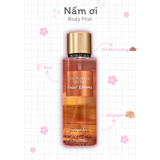  Xịt thơm toàn thân - 𝐀𝐌𝐁𝐄𝐑 𝐑𝐎𝐌𝐀𝐍𝐂𝐄 - VICTORIA'S SECRET