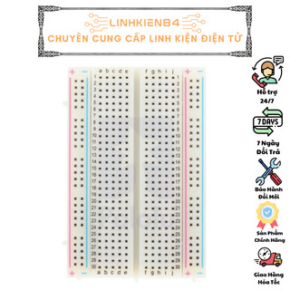 Test Board, Bread Board, MB-102 85x55mm 400 lỗ