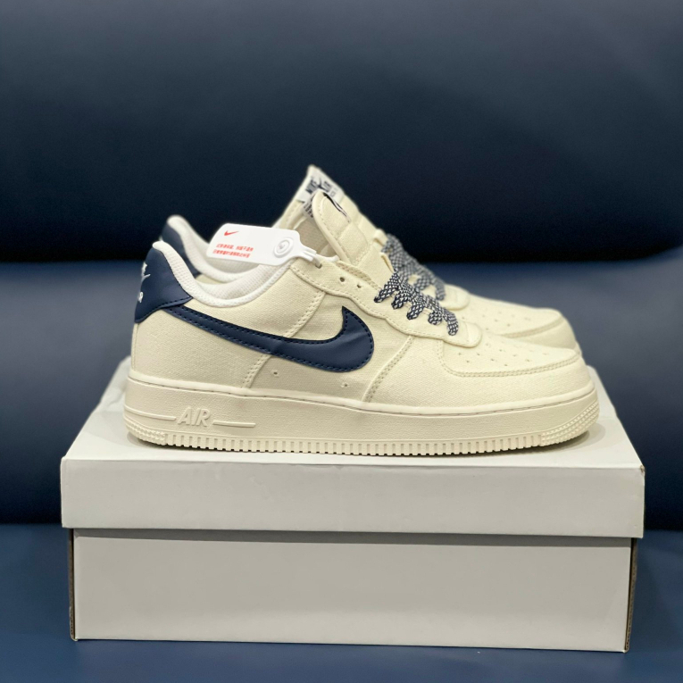 Giày_nike air force 1 canvas navy, giầy_nike af1 Vải Canvas Vệt Than, giày thể thao sneaker nam nữ hàng cao cấp big size | BigBuy360 - bigbuy360.vn