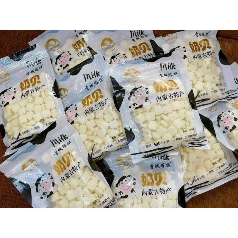 Kẹo sữa bò non nén Mông cổ 250g siêu ngon