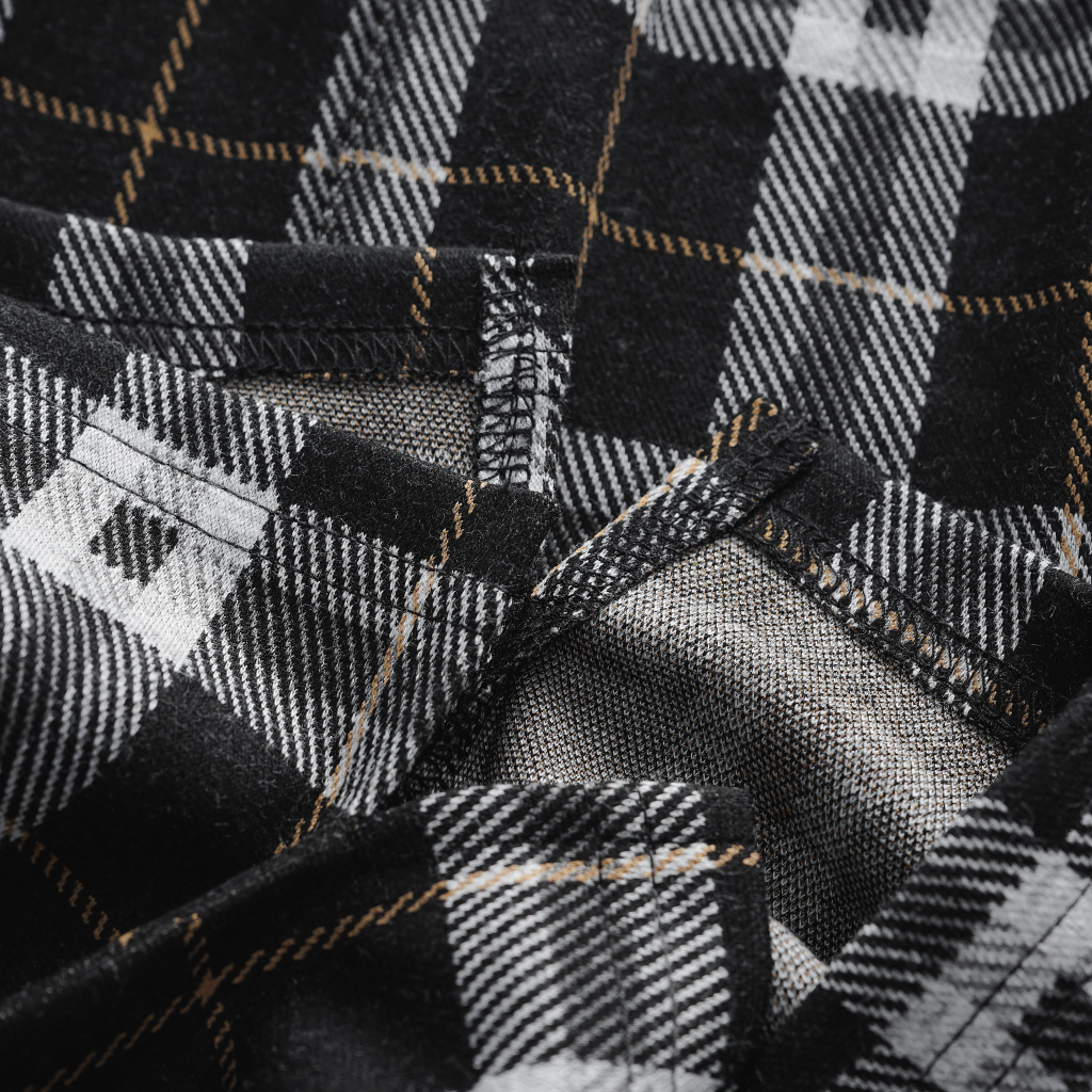 Bigsize -  Áo thun polo bố Caro đen dành cho nam Big Men 85-135kg