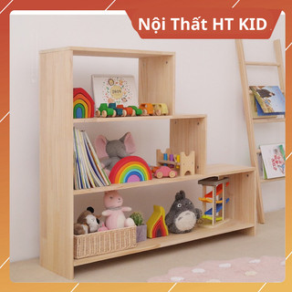 Kệ tủ đựng đồ chơi, sách vở cho bé,tủ để đồ chơi an toàn cho bé.