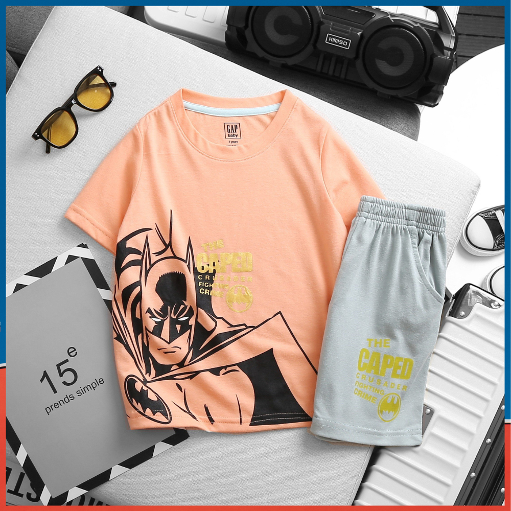 Đồ Bộ Bé Trai Size 12kg-29kg Chất Cotton Co Giãn 4 Chiều Mềm Mịn Mát.1672