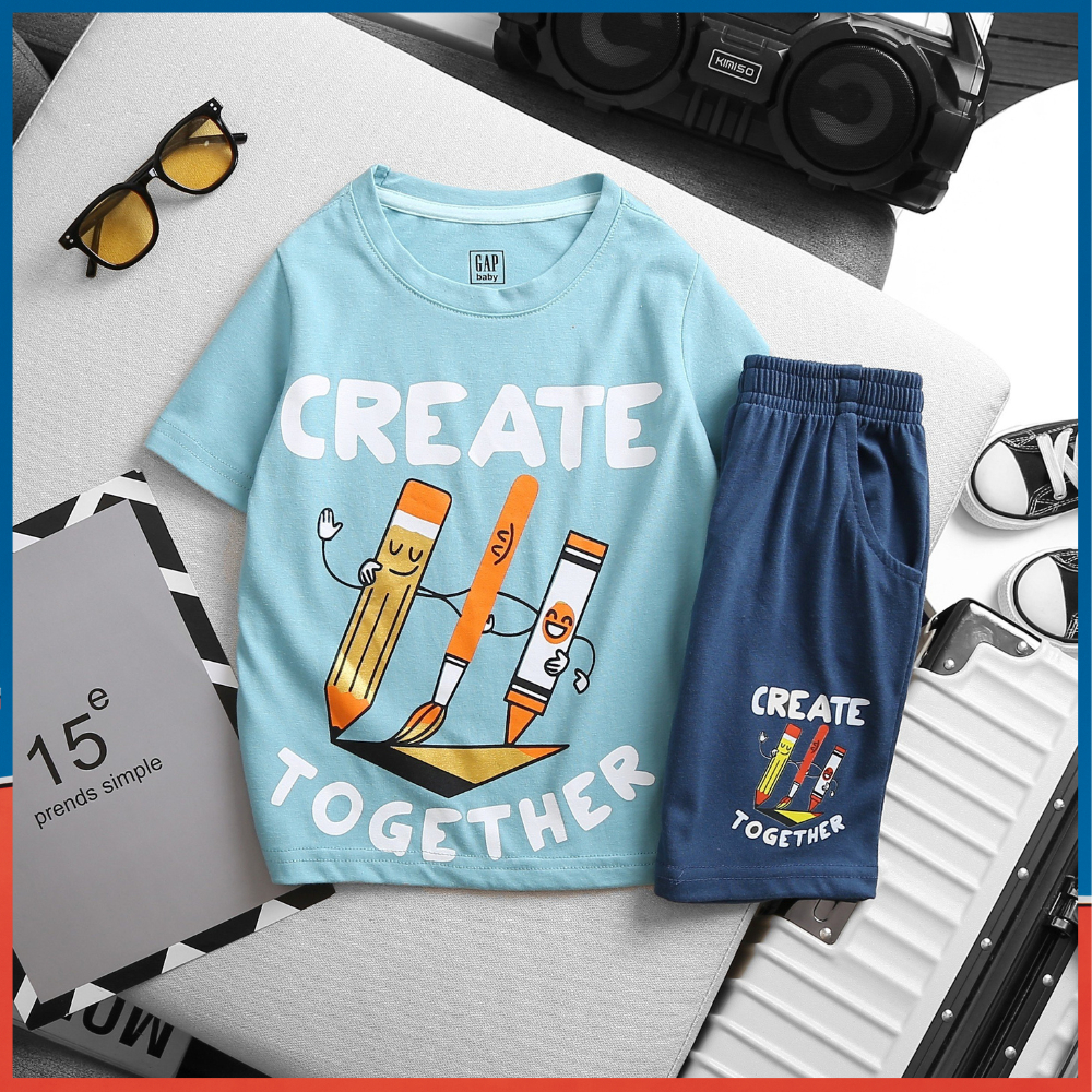 Đồ Bộ Bé Trai Size 12kg-29kg Chất Cotton Co Giãn 4 Chiều Mềm Mịn Mát.1672