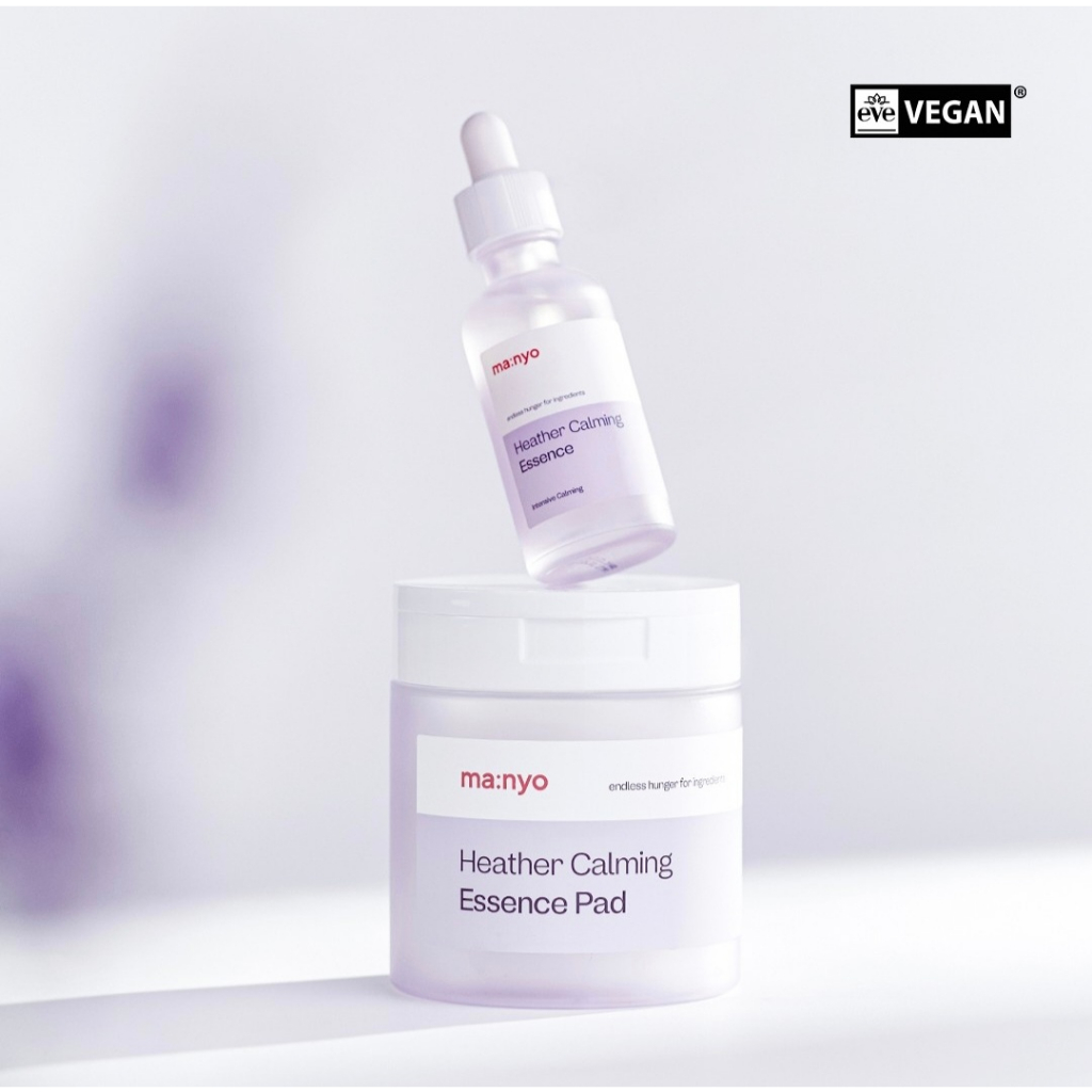 Pad và serum giảm kích ứng MANYO HEATHER CALMING ESSENCE