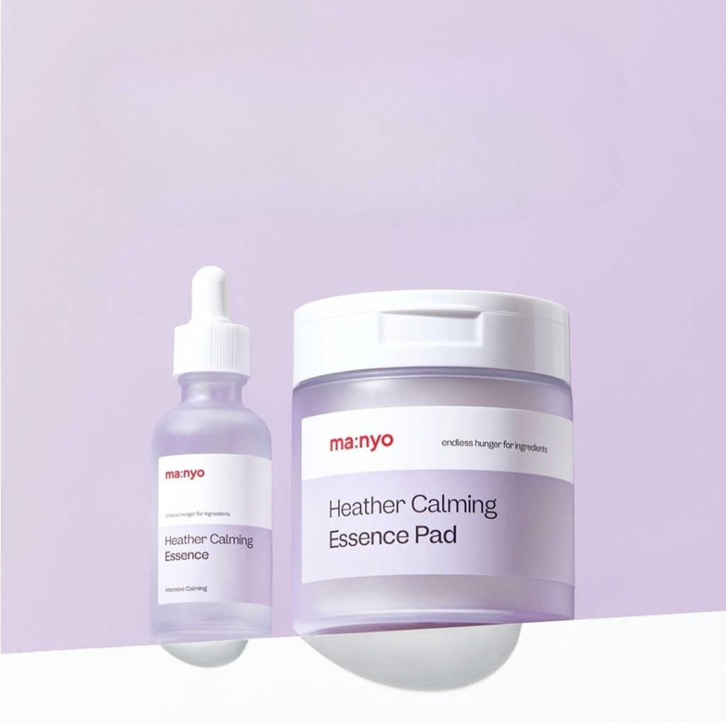 Pad và serum giảm kích ứng MANYO HEATHER CALMING ESSENCE