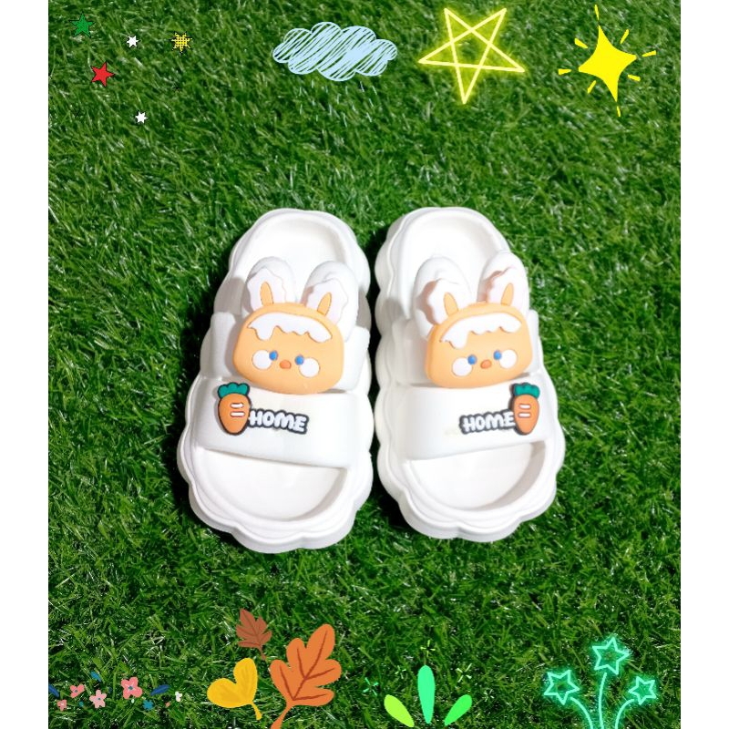 Dép bé trai, bé gái hình thú xinh lung linh. nhẹ, êm, bền, đẹp , chống trơn trượt.