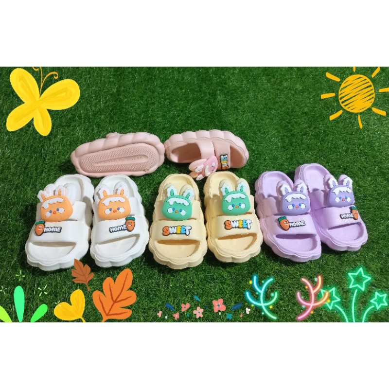 Dép bé trai, bé gái hình thú xinh lung linh. nhẹ, êm, bền, đẹp , chống trơn trượt.