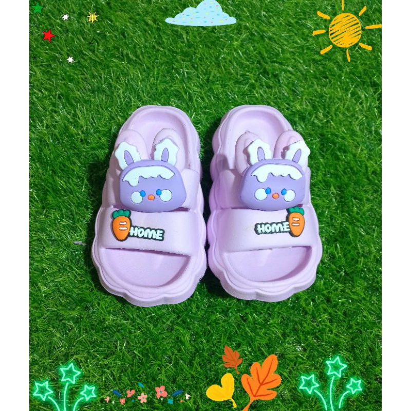 Dép bé trai, bé gái hình thú xinh lung linh. nhẹ, êm, bền, đẹp , chống trơn trượt.