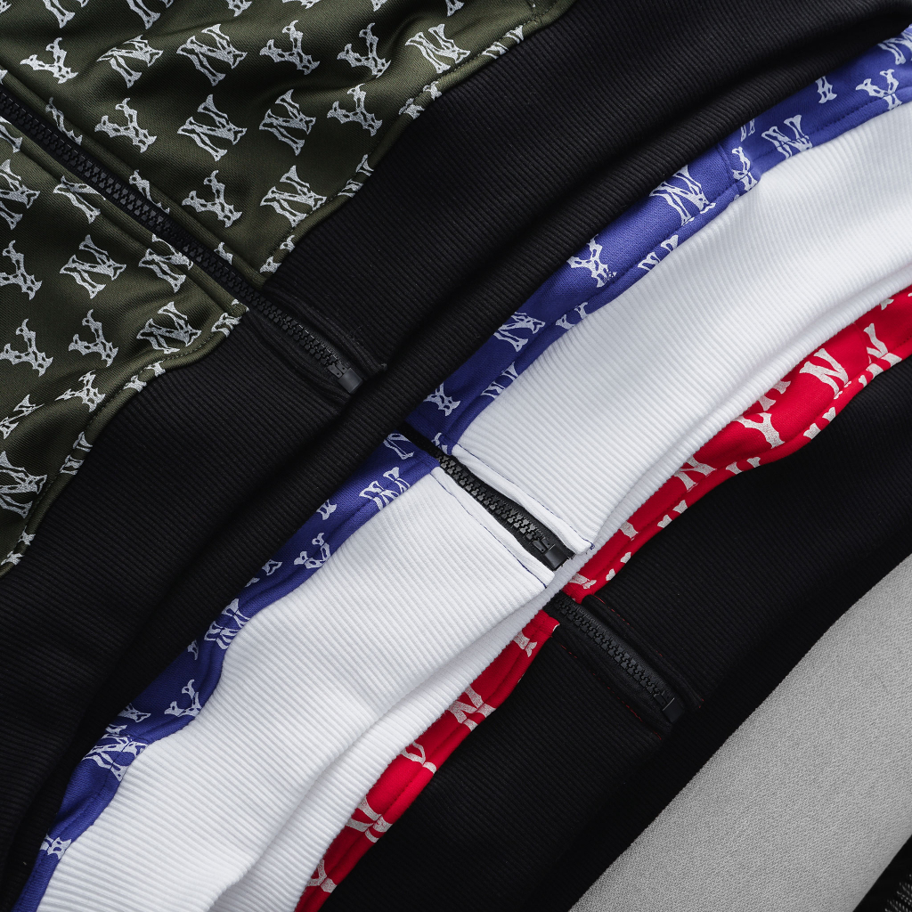 Bigsize - Áo khoác vải cua in toàn  thân N Y unisex form big size 85-130kg