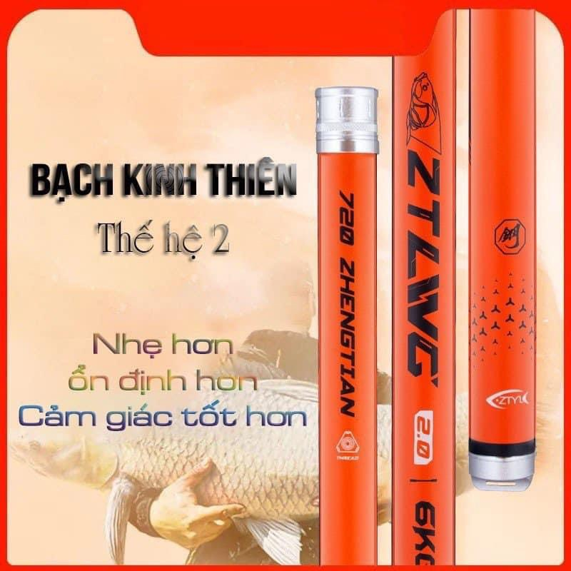 Cần câu tay 6H Bạch kinh thiên thế hệ 2