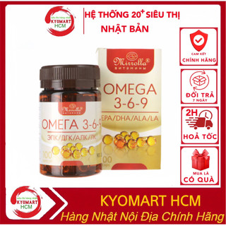 Viên uống omega 369 mirrolla nga, omega 369 của nga 100 viên