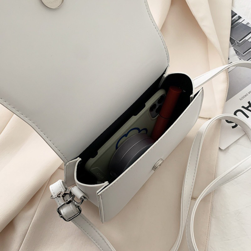 MIHOO Túi Xách Đeo Chéo Đeo Da Trơn Vai Mẫu Mới Thời Trang Hàn Quốc Cho Nữ DC257MH