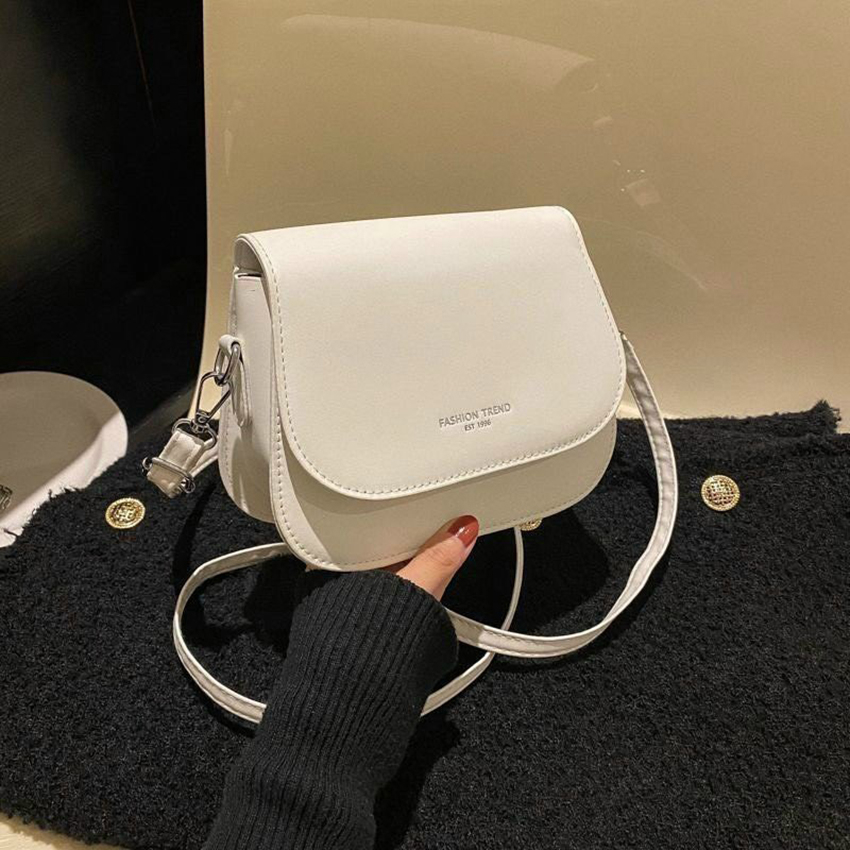 MIHOO Túi Xách Đeo Chéo Đeo Da Trơn Vai Mẫu Mới Thời Trang Hàn Quốc Cho Nữ DC257MH