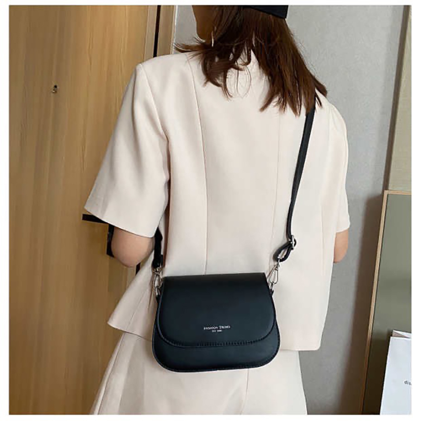 MIHOO Túi Xách Đeo Chéo Đeo Da Trơn Vai Mẫu Mới Thời Trang Hàn Quốc Cho Nữ DC257MH