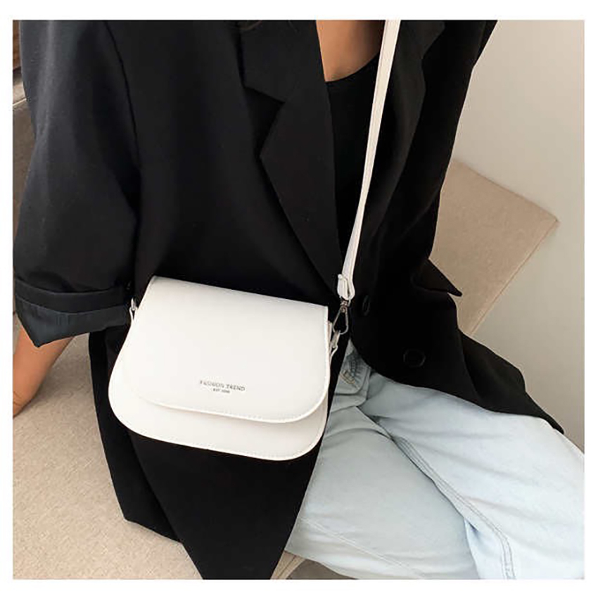 MIHOO Túi Xách Đeo Chéo Đeo Da Trơn Vai Mẫu Mới Thời Trang Hàn Quốc Cho Nữ DC257MH