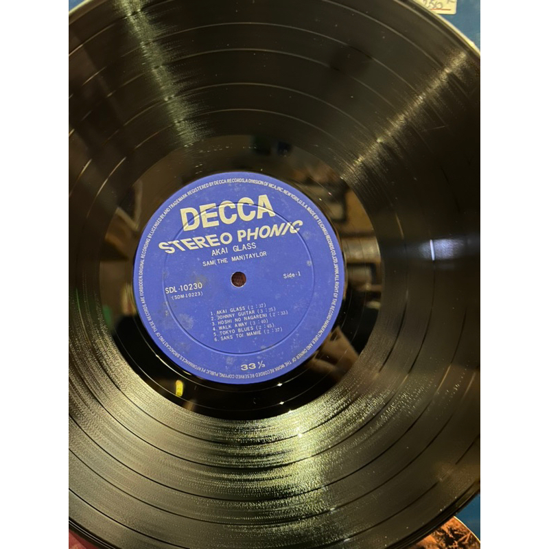 Đĩa than vinyl Hoà tấu Saxophon Sam Taylor