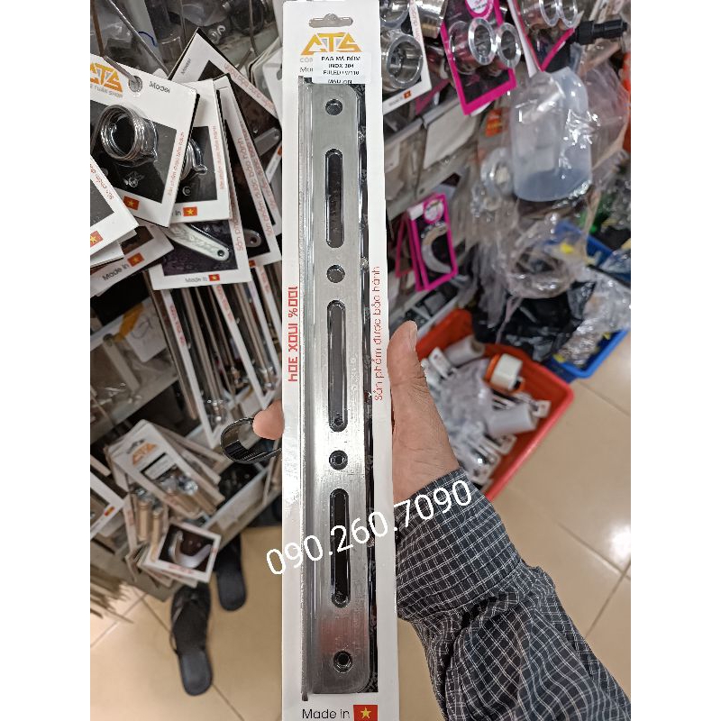 Pát giữ má đùm inox304 CTS Ws110, Blade110, Wave@110, Rsx110, Fuled, Fumap, Dream, Funeo, Rs100, Sirus