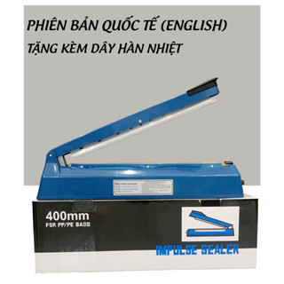 Máy hàn miệng túi nilon túi zip PFS 400 bảo quản thực phẩm bọc sản phẩm bán hàng