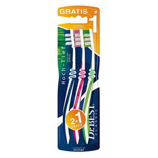 Bàn Chải Đánh Răng Dr.BEST Set 3 Chiếc