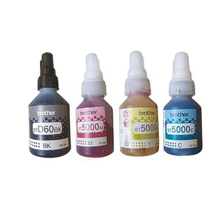 Combo 4 hộp mực in phun màu dùng cho máy in Brother T320, T520W, T720W, T820W, T920W, T4000, T4500DW - BTD60/BT5000