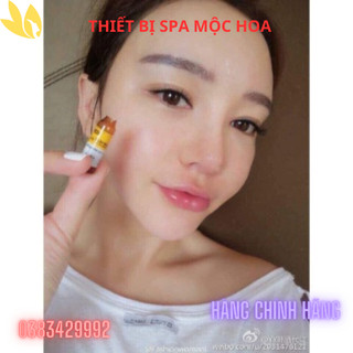 Serum vitamin c chính hãng hàn quốc, tinh chất vitamin c cấp ẩm trắng da mờ thâm nám hộp 50 ống
