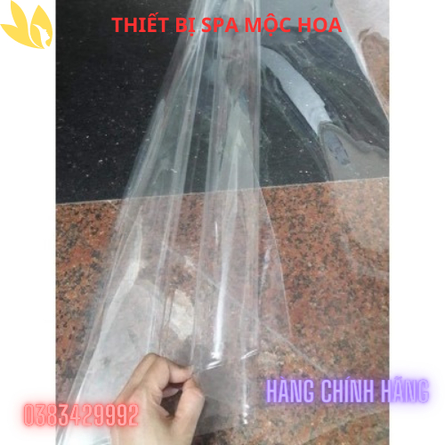Tấm Nhựa Dẻo Trải Giường Spa Giường Gội Tấm Silicon Lót Tắm Trắng Giảm Béo Trong Suốt Chống Thấm Che Nắng Mưa