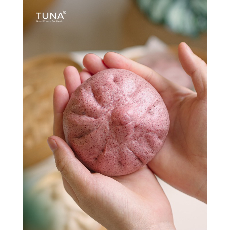 Combo 10 Bánh Bao Nguyên Cám Gạo Lứt Healthy By Tuna