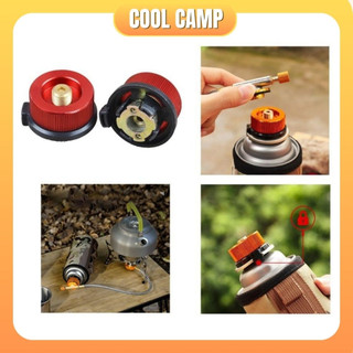 Van chuyển đổi bình ga mini dã ngoại, căm trại, đầu chuyển đổi bình ga an toàn, đầu chuyển đổi bếp ga cool camp