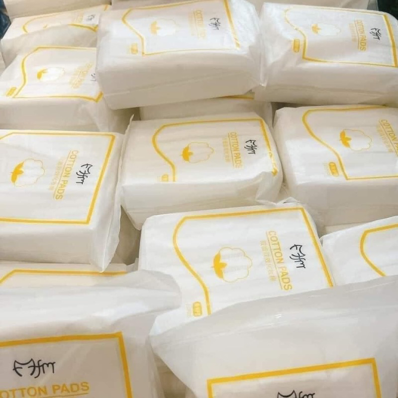 Bông Tẩy Trang Cotton 222 Miếng Siêu Thấm Hút, Mềm Mại Cho Da