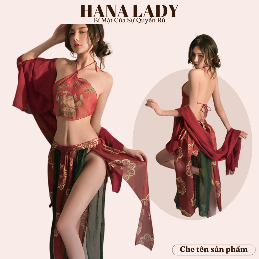 Đồ ngủ cosplay sexy cổ trang, bộ hóa trang gợi cảm CP275
