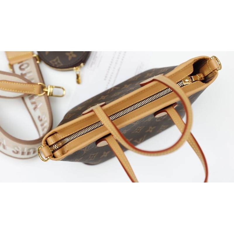 Túi xách dành cho nữ LV SZ19CM da thật 100% bản 2 quai cực đẹp kèm hộp hãng