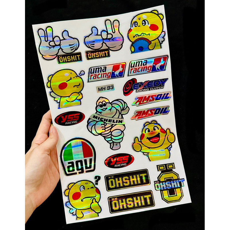 HKS - v13H + 16/2M - NGUYÊN TỜ TEM  HÌNH CHÚ KHỦNG LONG VÀNG OH.SH!T NHƯ HÌNH