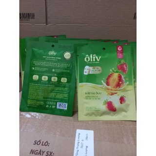 Mặt nạ ôliv dưỡng trắng dầu ôliu và dâu tây 22g