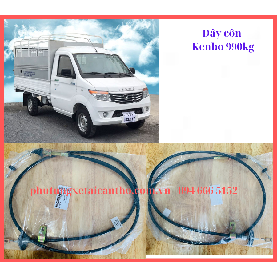 Dây côn, dây ga, dây số xe Kenbo 990kg