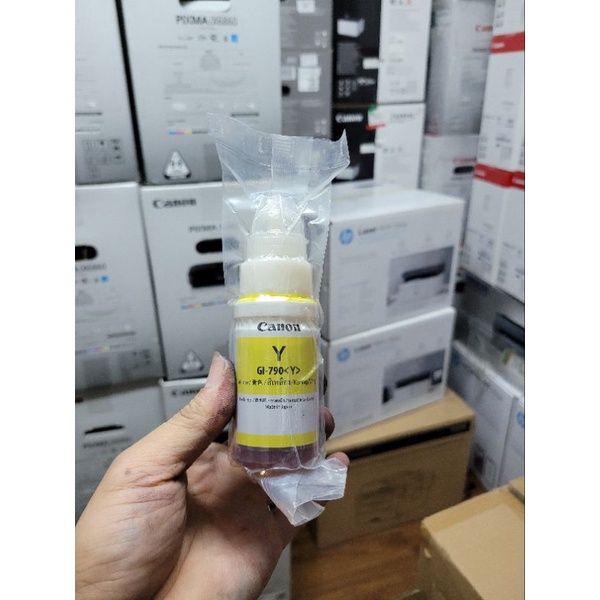 Bộ mực 4 màu 790 Đen, Xanh, Đỏ, Vàng .Dùng cho máy in phun Canon. G2010/3010/3000/1000/1010/2000