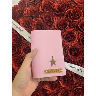 Passport Cover - Vỏ Bọc Hộ Chiếu Da [inbox chọn tên và charm]