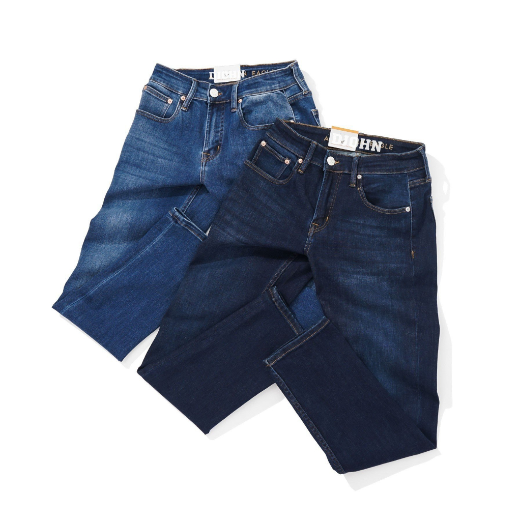 Quần jean nam DÁNG SUÔNG FORM ỐNG ĐỨNG chất bò mềm co giãn xuất dư, màu wax nhẹ , bigsize 100kg - 3bros