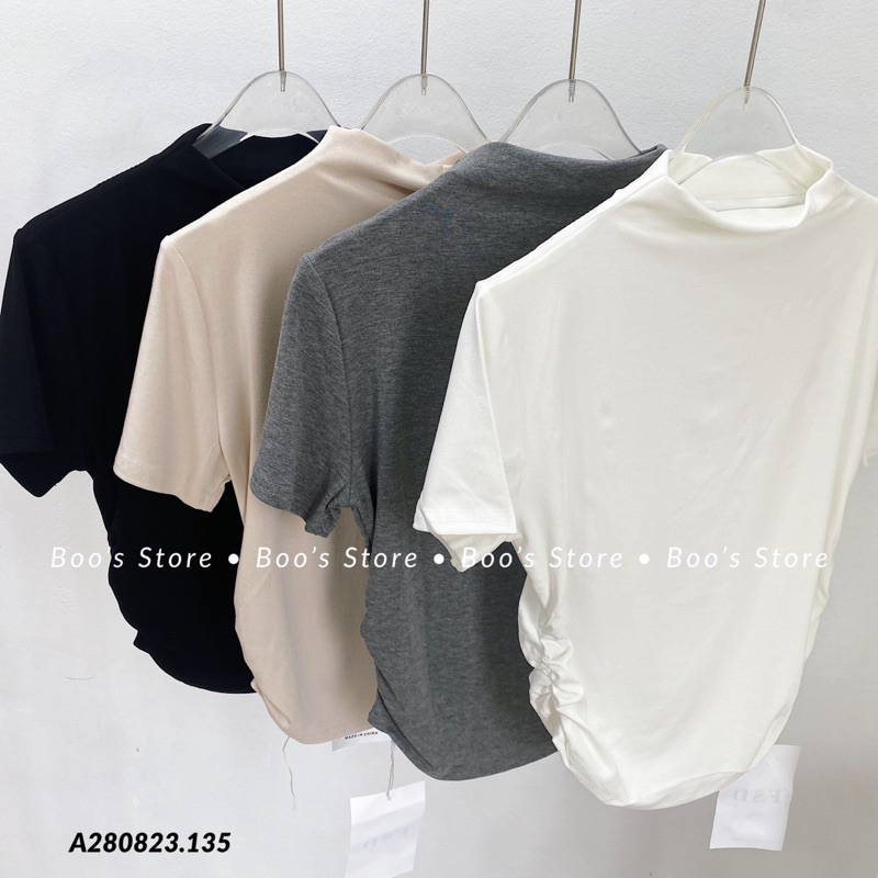 ÁO THUN CỘC TAY ẢNH THẬT