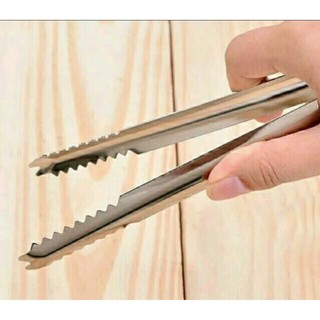 Kẹp đa năng gắp đá ,gắp thức ăn inox
