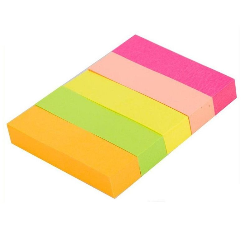 Giấy phân trang màu 100 cái / Giấy note trình ký giấy màu Neon