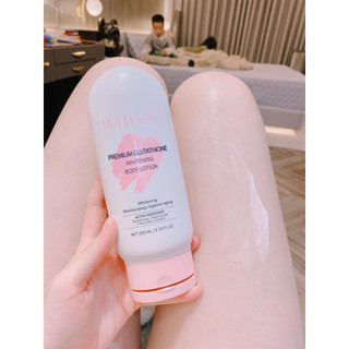 Kem body dưỡng thể trắng da Whisis ban đêm 200ml