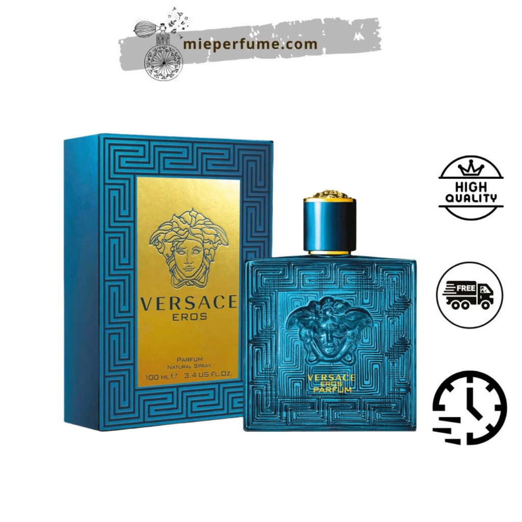 Nước Hoa Nam Ver Eros Man EDT Dung Tích 100ml - Dầu Thơm Nam Hương Thơm Mạnh Mẽ Gợi Cảm Cuốn Hút