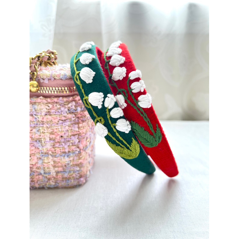 Cài tóc thêu tay Handmade by Chang