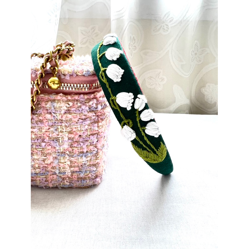 Cài tóc thêu tay Handmade by Chang