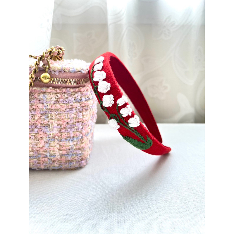 Cài tóc thêu tay Handmade by Chang