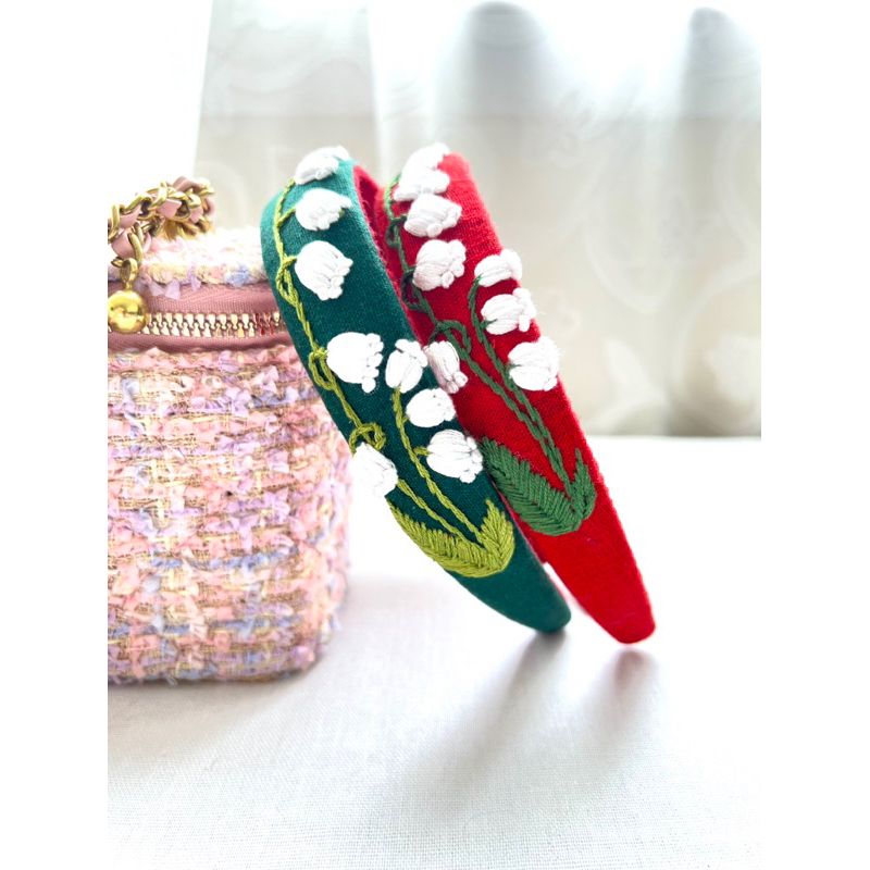 Cài tóc thêu tay Handmade by Chang