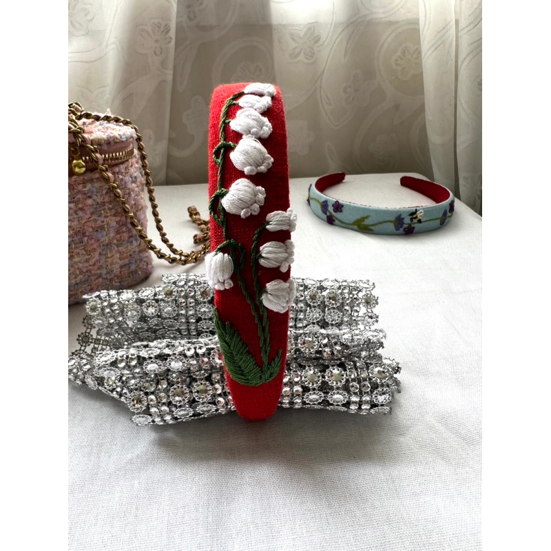 Cài tóc thêu tay Handmade by Chang