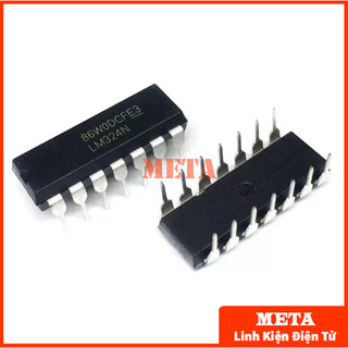 Lm324 dip 14 - ic khuếch đại thuật toán
